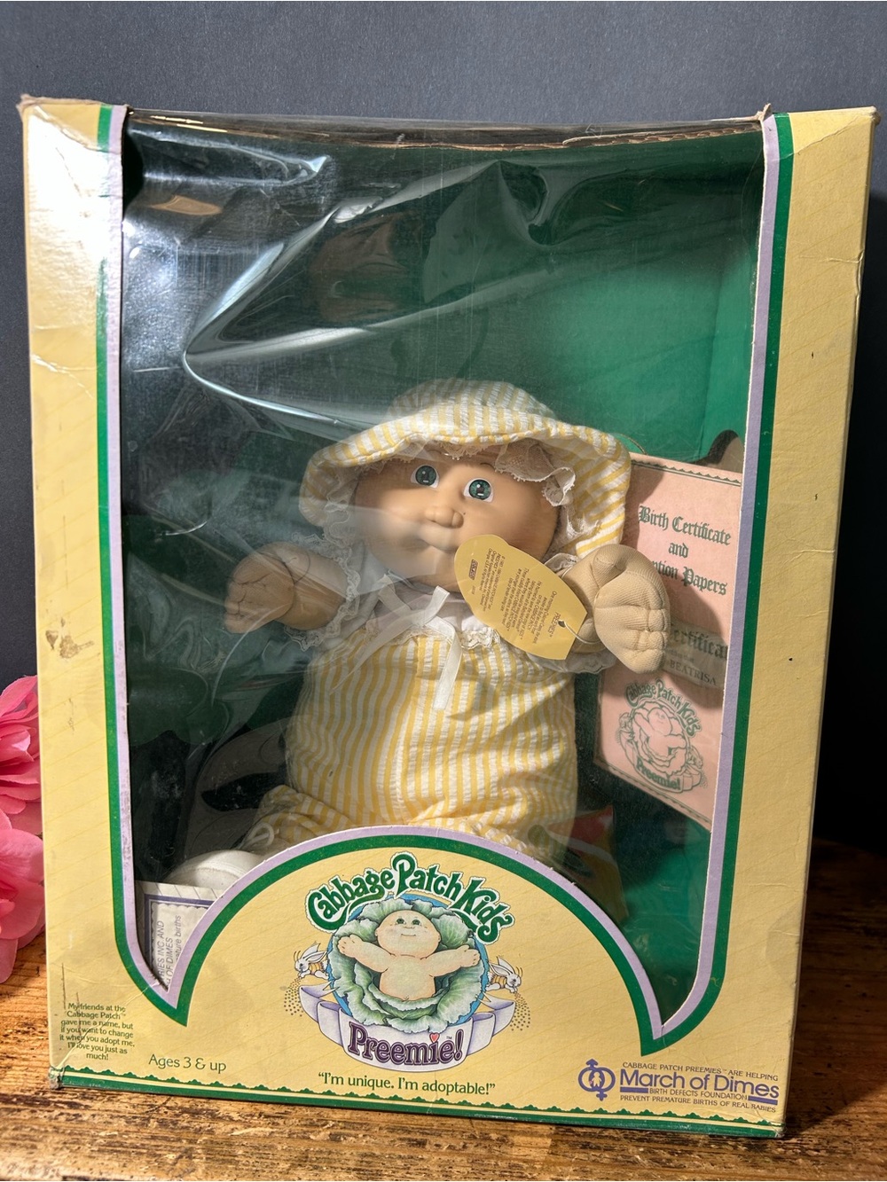 Vintage cabbage patch preemie